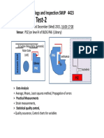 Test 2: Metrology and Inspection SMJP 4423