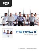 Fermax Pu01251 Lista Precios Esp 2016