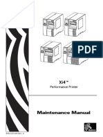 Xi4 Maintenance Manual