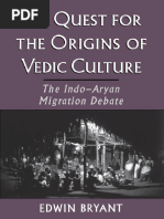 The Quest For The Origins of Vedic Culture - Edwin Bryant