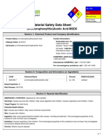 (4-Chlorophenylthio) Acetic Acid MSDS: Section 1: Chemical Product and Company Identification