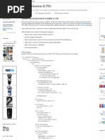 3GPP Long Term Evolution (LTE) Information Block 2 (SIB2) in LTE