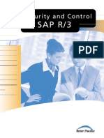 Security and Control For SAP R3