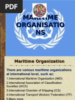 Lecture 9 - Maritime Organizations