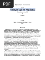 Nipa Awọn Ti Ododo Ibeere Awon Holbein'Schen Madona.-gustav Theodor Fechner