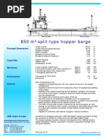 Split Hopper Barge 850m3