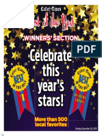 Best of The Best 2015 - Winner's Section