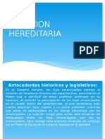 Colacion Hereditaria