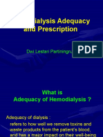 Hemodialysis Adequacy Dwi