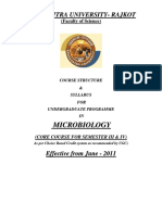 B.SC - Microbiology CBCS Syllabus Sem 3 4