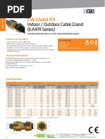 BICON Prysmian CW Indoor Outdoor Cable Gland Kit KA419 Series PDF