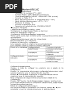 Termostato Modelo STC 200