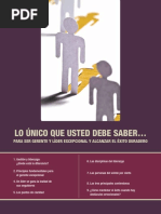 Resumenlibro Lo Unico Que Usted Debe Saber