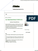 How To Make Bootable Windows 7 - 8 USB Pen Drive - Technical Solution PDF