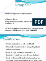 Strength of Materials Lecture Notes