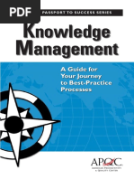 Columbia Knowledge Management APQC Book