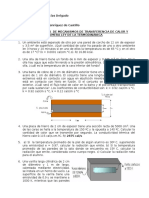 Guía de Ejercicios Transferencia de Calor y Primera Ley de La Termodinámica