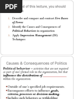 MGMT2110 - Ch14 - Conflict & Negotiation