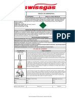 Tarjeta Emergencia - Nitrogeno Comprimido