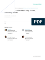 Integración en Psicoterapia 2015: Pasado, Presente y Futuro