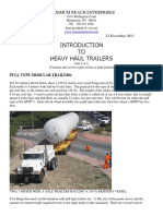 Introduction To Heavy Haul Trailers Part 2 of 2