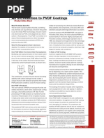 An Introduction To PVDF Coatings: Product Data Sheet