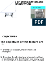 Lec 9-STERILISATION & DISINFECTION