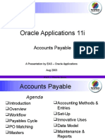 Oracle Accounts Payable