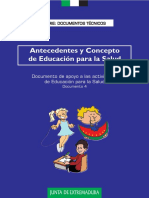 Antecedentes y Conceptos de EpS