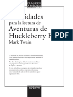 Aventuras de Huckleberry Finn (Guía de Actividades)