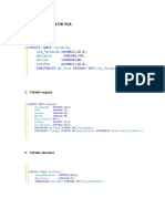 Crearea Tabelelor SQL