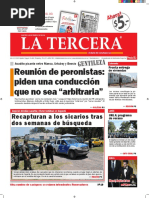 Diario La Tercera 12.01.2016