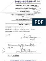 Seth Sundberg 1099 OID Indictment, Complaint, Motion To Dismiss