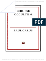 Chinese Occultism - Paul Carus