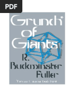 Grunch of Giants - Buck Minster Fuller