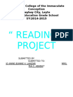 Reading Project