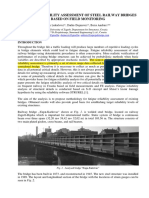 Fatigue Reliability Assessment of Steel Railway Bridges Based On Field Monitoring