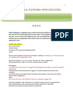 Amc Psychiatric 2005 To 2009