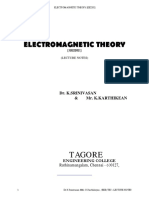 EMT Lecture Notes TEC