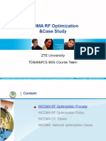 WCDMA Optimization Case Study