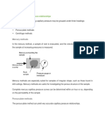 Measuring Capillary Pressure Relationships