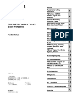 Siemens 840D - Basic Functions