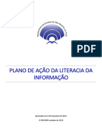 Plano de Ação Da Literacia Da Informação