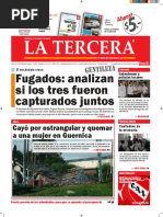 Diario La Tercera 15.01.2016