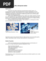 Polychloroprene (CR), Chloroprene Rubber: Applications