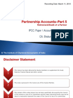 IPCC: Paper 1 Accounting Chapter 14 CA. Shakuntala Chhangani