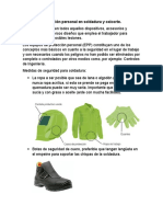 Equipo de Protección Personal en Soldadura y Oxicorte