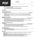 WSO Resume