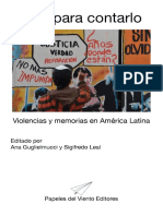 Vivir para Contarlo - Violencias y Memorias en America Latina