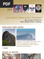 Gia Junior Gemologist Program: Boy Scouts of America Merit Badge Series: Geology